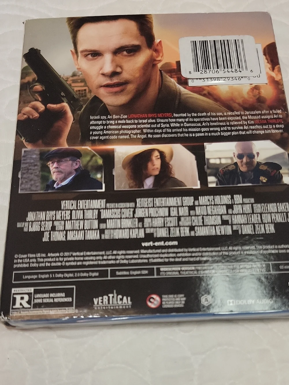 Damascus Cover Blu-ray Disc - Red & Black Cover